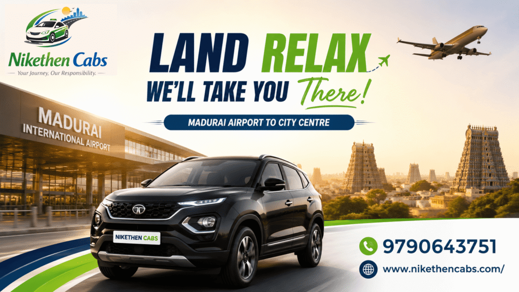 Madurai Airport to City Center Taxi Fare Guide