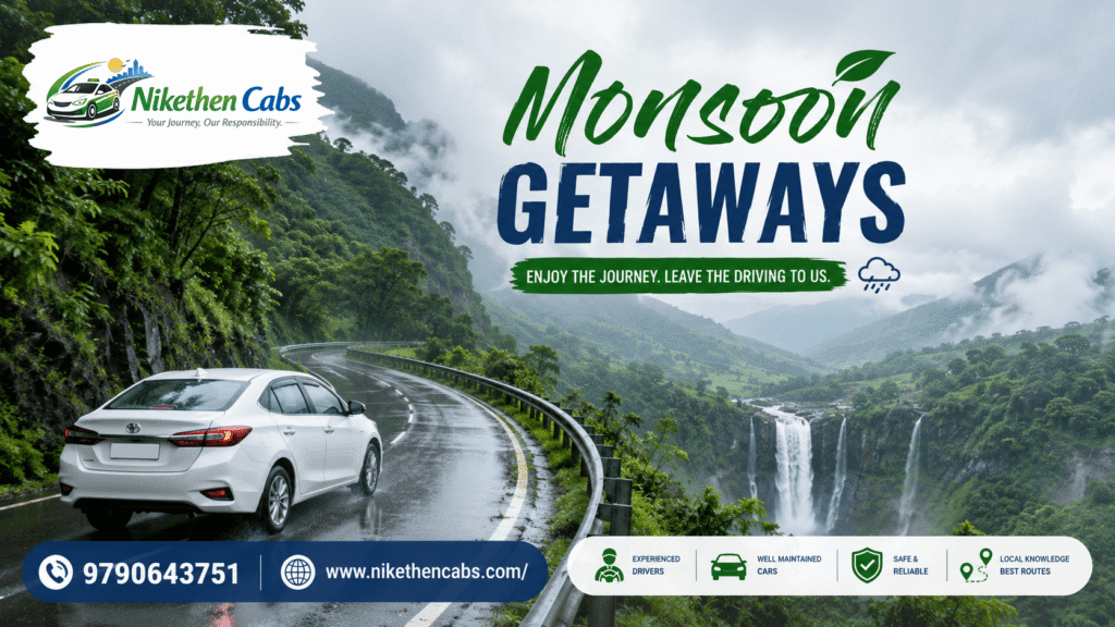Mansoon road trip destinations from Madurai