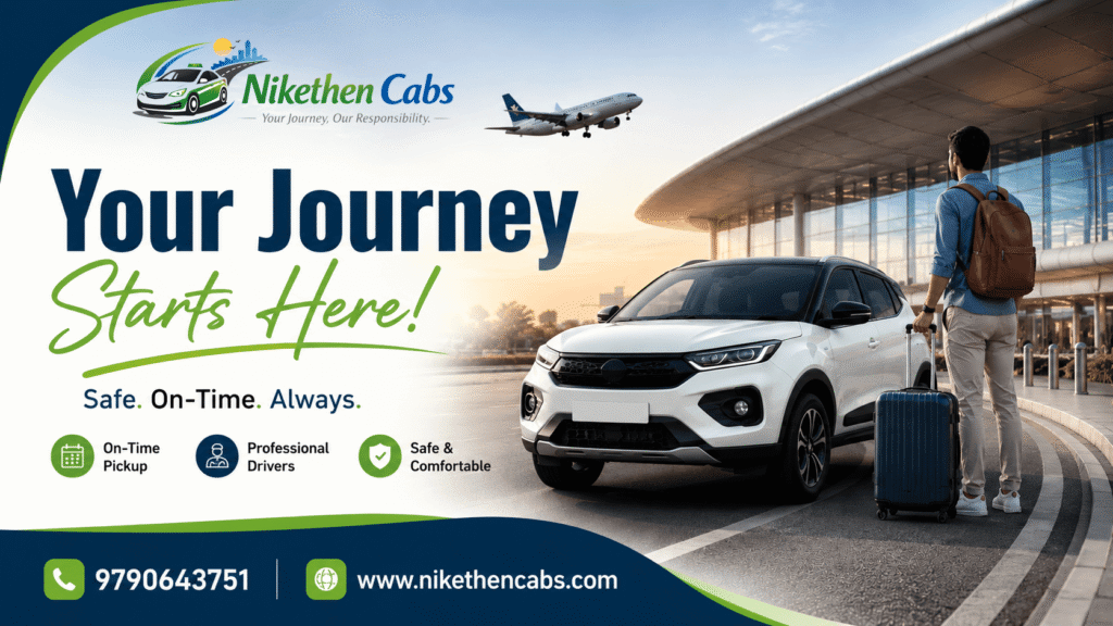 Enjoy Stress-Free Airport Transfers in Madurai with Nikethen Cabs