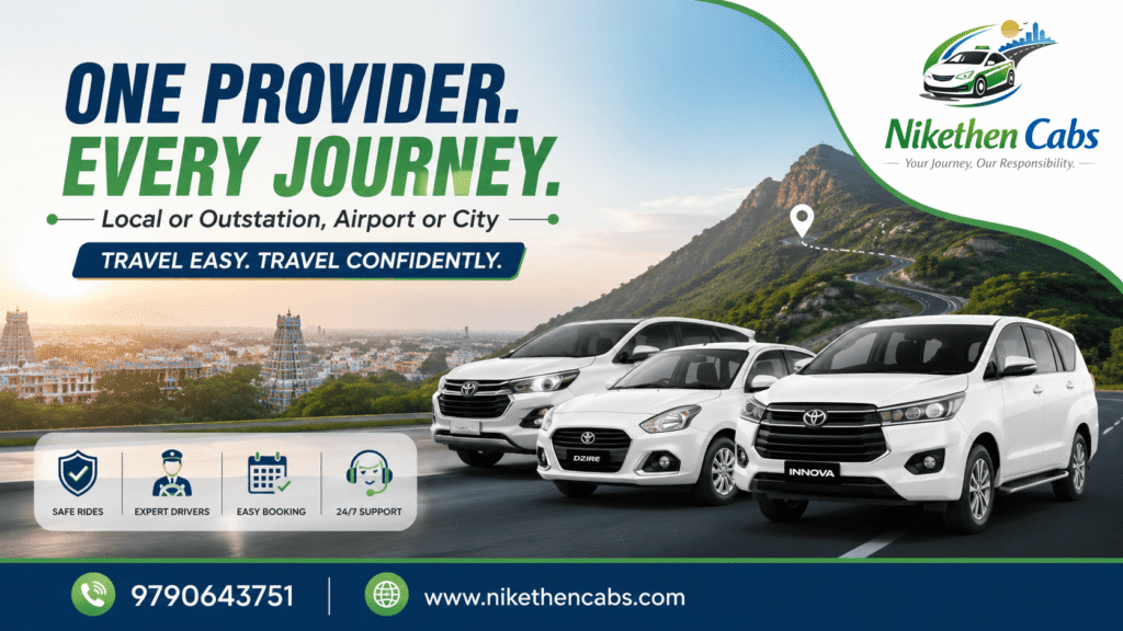 Benefits of Booking Local and Outstation Cabs from One Provider