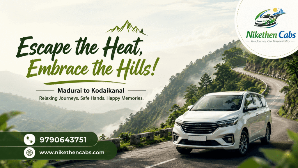 Madurai to Kodaikanal- Everything You Need to Know
